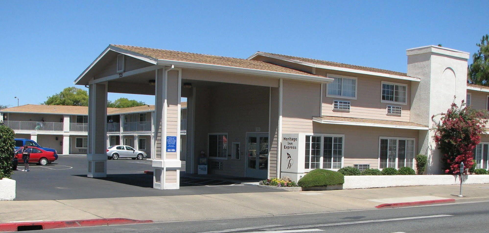 Heritage Inn Express Chico Bagian luar foto